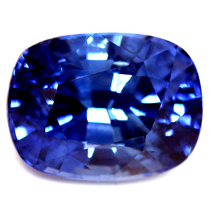Cushion 2.25 Blue Sapphire - #1077712