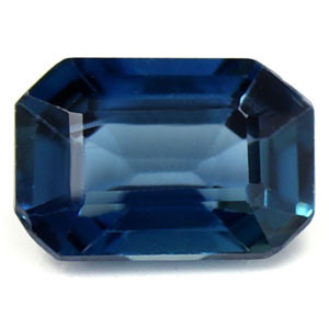 Emerald 0.70 Blue Sapphire - #1077055