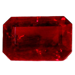 Emerald 0.61 Red Ruby - #1077892