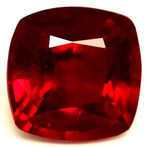 Cushion 1.34 Red Ruby - #1078768