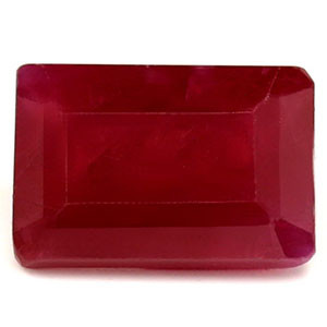 Emerald 0.77 Red Ruby - #1078267