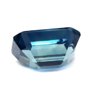 Emerald 0.87 Blue Sapphire - #1077161