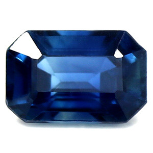 Emerald 0.72 Blue Sapphire - #1077157