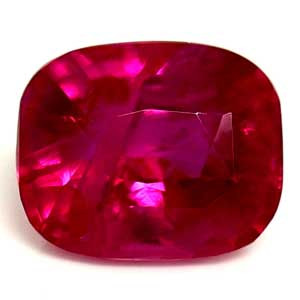 Cushion 0.83 Red Ruby - #1078515