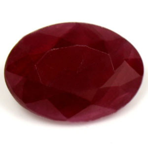 Oval 0.94 Red Ruby - #1077581