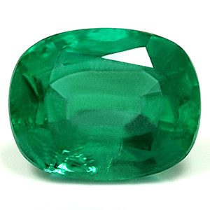 Cushion 2.81 Green Emerald - #1078025
