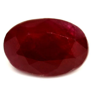 Oval 0.74 Red Ruby - #1078216