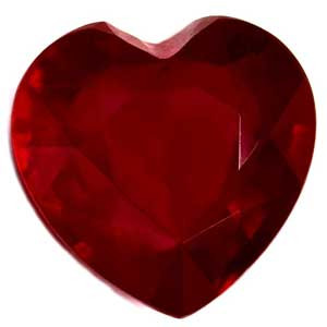 Heart 8.48 Red Ruby - #1078799