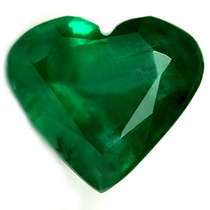 Heart 3.37 Green Emerald - #1078312