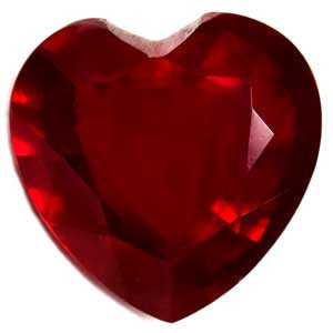 Heart 8.19 Red Ruby - #1078796