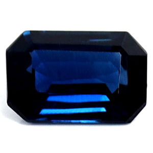 Emerald 0.70 Blue Sapphire - #1079893