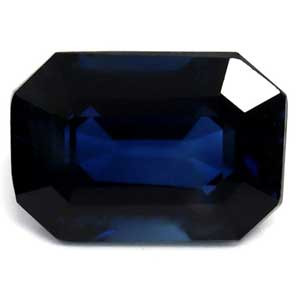 Emerald 0.70 Blue Sapphire - #1079899