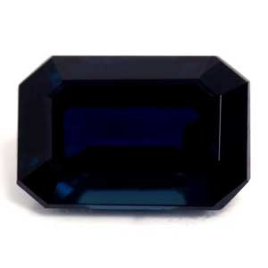 Emerald 0.84 Blue Sapphire - #1079923