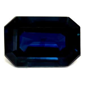 Emerald 0.67 Blue Sapphire - #1079927