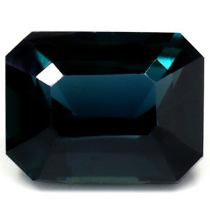 Emerald 1.56 Blue Sapphire - #1078811
