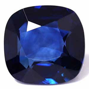 Cushion 4.00 Blue Sapphire - #1079622