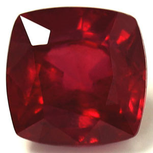 Cushion 3.93 Red Ruby - #1078867