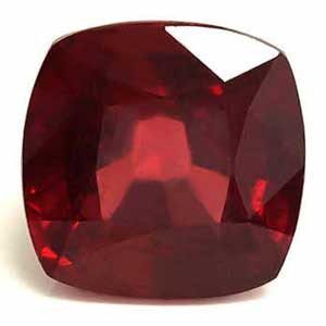 Cushion 2.50 Red Ruby - #1078875
