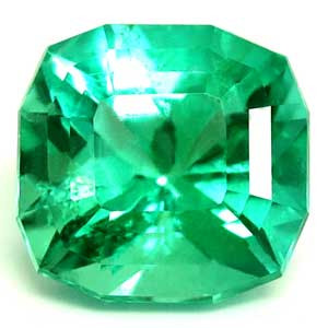 Cushion 1.38 Green Emerald - #1079639