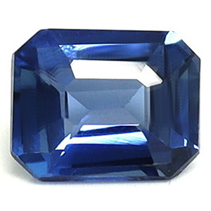 Emerald 0.76 Blue Sapphire - #1079048