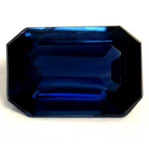Emerald 0.58 Blue Sapphire - #1079919