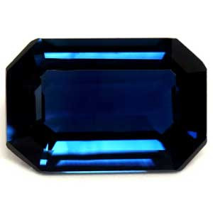 Emerald 0.56 Blue Sapphire - #1079920