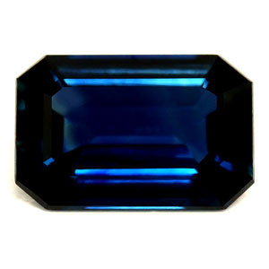 Emerald 0.67 Blue Sapphire - #1079913