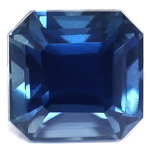 Emerald 0.87 Blue Sapphire - #1079962