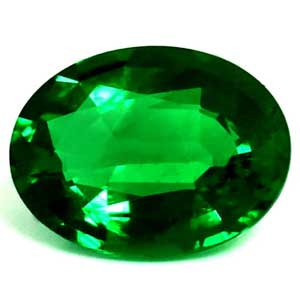 Oval 0.99 Green Emerald - #1080508