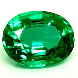 Oval 1.11 Green Emerald - #1080217