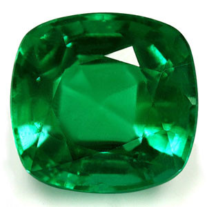Cushion 2.82 Green Emerald - #1079810