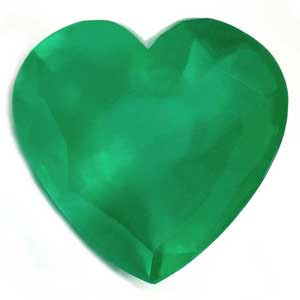 Heart 2.59 Green Emerald - #1080754