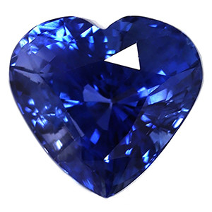 Heart 10.15 Blue Sapphire - #1079554