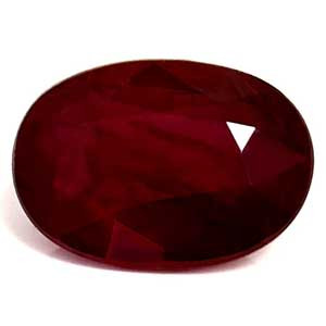 Oval 0.82 Red Ruby - #1081040