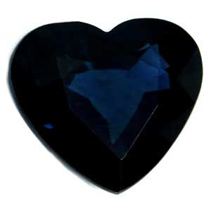 Heart 5.87 Blue Sapphire - #1081455