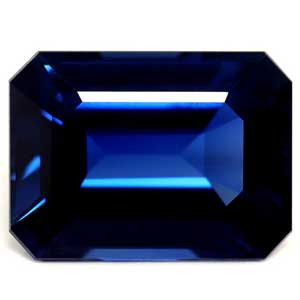 Emerald 1.68 Blue Sapphire - #1081595