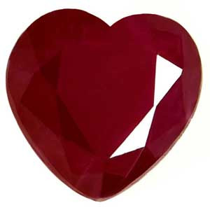 Heart 0.55 Red Ruby - #1080920