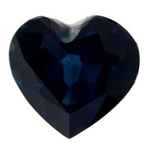 Heart 0.98 Blue Sapphire - #1081316