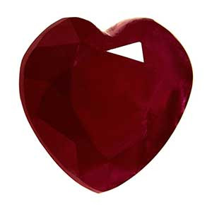 Heart 1.66 Red Ruby - #1082487
