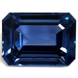 Emerald 1.24 Blue Sapphire - #1081628