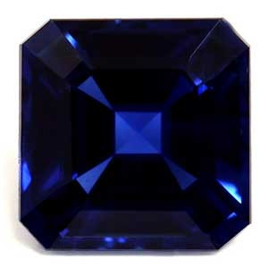 Emerald 0.69 Blue Sapphire - #1081604