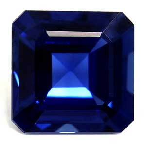 Emerald 0.68 Blue Sapphire - #1081601
