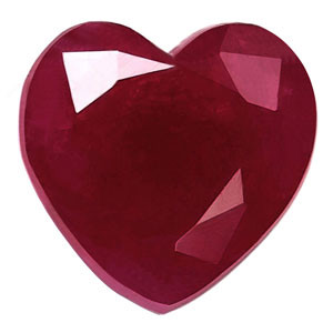 Heart 1.53 Red Ruby - #1081858