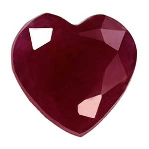 Heart 1.71 Red Ruby - #1082477