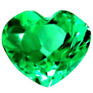 Heart 3.51 Green Emerald - #1083465