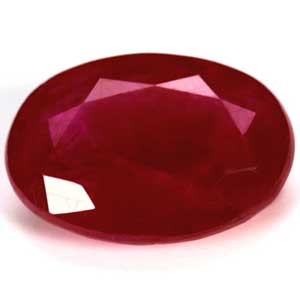Oval 1.36 Red Ruby - #1081862