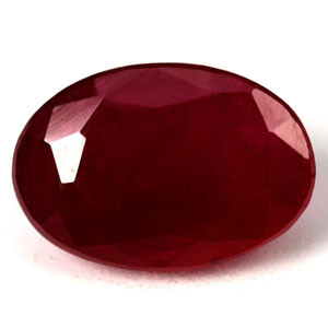 Oval 0.93 Red Ruby - #1081891