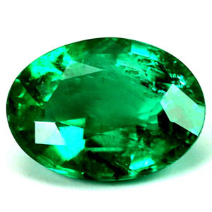 Oval 1.09 Green Emerald - #1082868