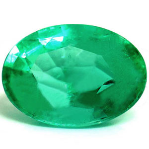 Oval 0.71 Green Emerald - #1082876