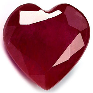 Heart 1.48 Red Ruby - #1082203